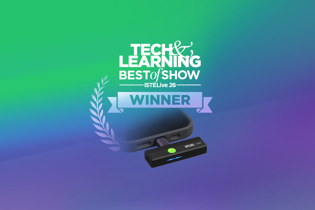 IPEVO CAST vince il Future’s Best of Show Award a ISTELive 2026